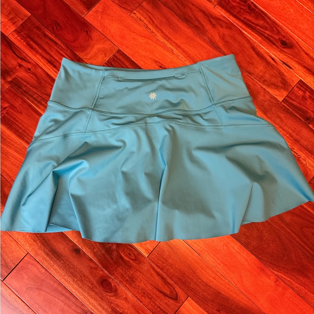 Athleta Ace Tennis Skort Turquoise Size M